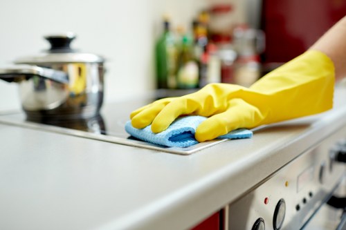 Step-by-step professional rug cleaning process in Slade Green