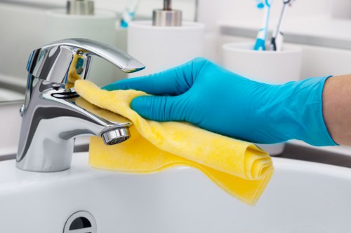 Hot water extraction equipment used for carpet cleaning