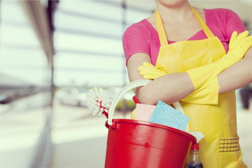 Professional carpet maintenance in a Slade Green workplace