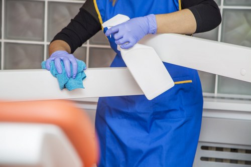 Stain removal treatment during sofa cleaning in Slade Green